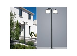 4260647059786 - Leuchten - Moderne led Gartenlaternen 2er set IP54 - Höhe 200cm