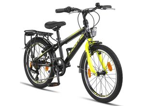 4260647781816 - Licorne Bike Carter Premium Mountainbike in 20 Zoll Fahrrad für Kinder Mädchen Jungen 6 Gang Shimano Schaltung