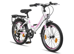 4260647781823 - Licorne Bike Stella Premium City Bike 202426 und 28 Zoll Fahrrad für Mädchen Herren und Damen 21 Gang (6 Gang bei 20 Zoll) Holland Citybike