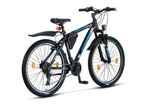 4260647781892 - Licorne Bike Effect Premium Mountainbike in 26 275 und 29 Zoll - Fahrrad für Jungen Mädchen Herren und Damen - Shimano 21 Gang-Schaltung - Herrenrad