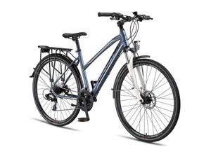 4260647781977 - Licorne Bike Premium Touring Trekking Bike in 28 Zoll - Fahrrad für Jungen Mädchen Damen und Herren - 21 Gang-Schaltung - Mountainbike - Crossbike