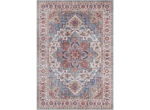 4260648234588 - Teppich Anthea Teppiche Gr B L 200 cm x 290 cm 5 mm 1 St blau (cyan) Orientalische Muster Orientalisch Orient Vintage Wohnzimmer Schlafzimmer Esszimmer