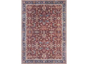 4260648234663 - Teppich Vivana Teppiche Gr B L 120 cm x 160 cm 5 mm 1 St bunt (bordeau x rot) Orientalische Muster Orientalisch Orient Vintage Wohnzimmer Schlafzimmer Esszimmer