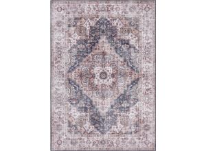 4260648235165 - Teppich Sylla Teppiche Gr B L 120 cm x 160 cm 5 mm 1 St grau (kitt) Orientalische Muster Orientalisch Orient Vintage Wohnzimmer Schlafzimmer Esszimmer