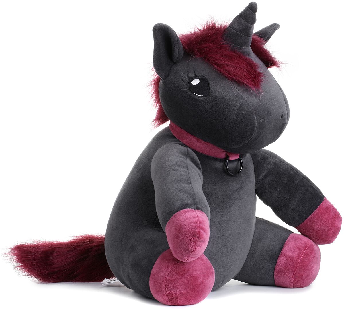 4260648672045 - Ruby das Punk Einhorn XL Plüschfigur Plüschfigur schwarz