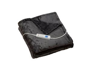 4260649283073 - Grafner® Wärmedecke Heizdecke Flannel Fleece 200 x 180 cm Grau WD10967