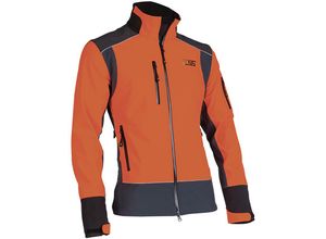 4260650173509 - Softshelljacke X-treme Shell Orange Grau Gr m - Orange Grau - PSS