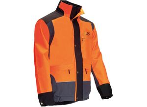 4260650175565 - Regenjacke wasserdicht X-treme Rain Orange Grau Gr s - Orange Grau - PSS