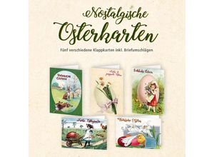 4260653743228 - 5er Set-Klappkarten »Fröhliche Ostern«