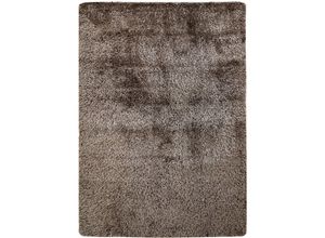 4260655629919 - Hochflor-Teppich RESITAL THE VOICE OF CARPET Natty 2500 Teppiche Gr B L 200 cm x 290 cm 35 mm 1 St grau (taupe) Esszimmerteppiche Uni-Farben weiche und kuschelige Qualität Wohnzimmer Schlafzimmer