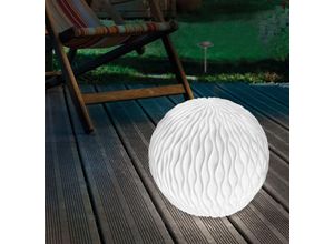 4260657630388 - - Solarkugel 26 cm Sandstein Optik Solarleuchte Garten Deko led 102677 4260657630388 - - Solarkugel 26 cm Sandstein Optik Solarleuchte Garten Deko led 102677