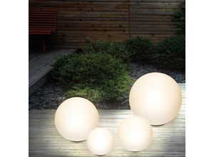 4260657632634 - - Solar Leuchtkugelset 20304050 cm Solarkugel Garten Solarlampe 102896