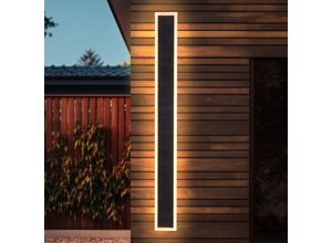 4260657635970 - Moderne Solar-Wandleuchte Smartlight 100cm metall outdoor IP65 102653 - Esotec 4260657635970 - Moderne Solar-Wandleuchte Smartlight 100cm metall outdoor IP65 102653 - Esotec
