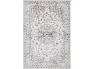 4260659060862 - Teppich ELLE DECORATION Nain Teppiche Gr B L 160 cm x 230 cm 7 mm 1 St grau Orientalische Muster Orientalisch Orient Kurzflor Wohnzimmer Schlafzimmer Vintage-Look