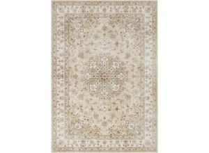 4260659060923 - Teppich ELLE DECORATION Nain Teppiche Gr B L 200 cm x 290 cm 7 mm 1 St goldfarben (goldgelb) Esszimmerteppiche Orientalisch Orient Kurzflor Wohnzimmer Schlafzimmer Vintage-Look