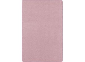 4260659067540 - Teppich HANSE HOME Shashi Teppiche Gr B L 200 cm x 300 cm 85 mm 1 St rosa (hellrosa) Esszimmerteppiche Kurzflor Unifarben Teppich Weich Esszimmer Kinderzimmer Flur