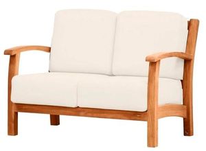 4260661712902 - Kai Wiechmann Gartenbank Massives Premium Teak Lounge Sofa 2-Sitzer als exklusiv