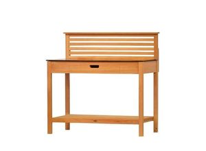 4260661713282 - Kai Wiechmann Pflanztisch Premium Teak Garten Arbeitstisch als wetterfester Blum