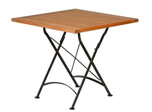 4260661713404 - Kai Wiechmann Klapptisch Premium Teak Falttisch 80 x 80 cm als wetterfester Balk