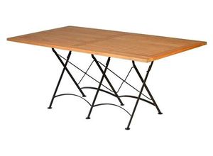 4260661713435 - Kai Wiechmann Klapptisch Premium Teak Falttisch 180 x 90 cm als wetterfester Bal