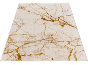 4260665265046 - Teppich SEHRAZAT Lara 805 Teppiche Gr B L 160 cm x 230 cm 10 mm 1 St goldfarben Esszimmerteppiche Hoch Tief Struktur mit Glanz Retro Look Wohnzimmer 4260665265046 - Teppich SEHRAZAT Lara 805 Teppiche Gr B L 160 cm x 230 cm 10 mm 1 St goldfarben Esszimmerteppiche Hoch Tief Struktur mit Glanz Retro Look Wohnzimmer
