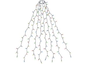 4260665441815 - Weihnachtsbaum Lichterkette LED mit Ring Christbaumbeleuchtung Weihnachtsdeko Tannenbaum Lichterkette Baummantel Weihnachtsbeleuchtung 9