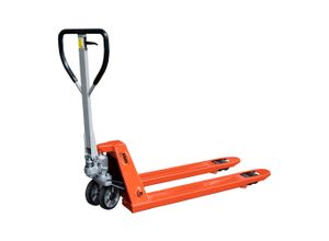 4260667996016 - Gabelhubwagen Premium SP 27-115 Tragkraft 2700kg mit Gummi Lenkräder + Polyurethan Tandem Gabelrollen