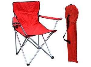 4260668750211 - - Anglersessel mit Getränkehalter Rot-MSP1002-rot 4260668750211 - - Anglersessel mit Getränkehalter Rot-MSP1002-rot