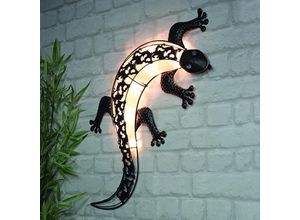 4260668755698 - - led Solar Wandleuchte Gecko-M70457