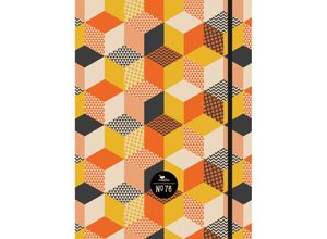 4260671130062 - Notizbuch No 76 - Orange Cubes