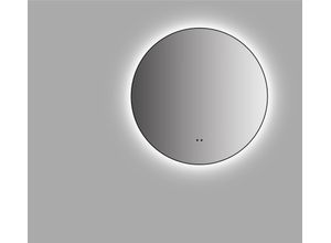 4260671850113 - Spiegel TALOS TALOS VERONA schwarz B50cm H50cm T25cm Aluminium Spiegel Hand Wave Sensor Shine in matt Ø50 cm 4260671850113 - Spiegel TALOS TALOS VERONA schwarz B50cm H50cm T25cm Aluminium Spiegel Hand Wave Sensor Shine in matt Ø50 cm