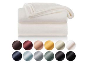 4260674513404 - Blumtal Kuscheldecke aus Fleece - hochwertige Decke Oeko-TEX® Zertifiziert in 270 x 230 cm Kuscheldecke flauschig als Sofadecke Tagesdecke oder