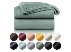 4260674513503 - Blumtal Kuscheldecke aus Fleece - hochwertige Decke Oeko-TEX® Zertifiziert in 150x200 cm Kuscheldecke flauschig als Sofadecke Tagesdecke oder