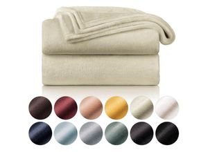 4260674513701 - Blumtal Kuscheldecke aus Fleece - hochwertige Decke Oeko-TEX® Zertifiziert in 150x200 cm Kuscheldecke flauschig als Sofadecke Tagesdecke oder