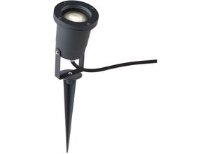 4260677170307 - Erdspießleuchte Josie aus Metall in Anthrazit GU10 IP54 - grey - Famlights