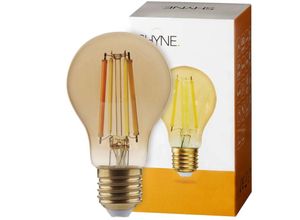 4260677170611 - Led Leuchtmittel E27 amber Birne - A60 7W 725 Lumen dimmbar 2500K - Amber - Shyne