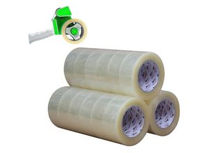 4260677791892 - Transparentes Klebeband 36er Pack 66 Meter pro Rolle Packband Verpackungsband 50 mm x 66 m x 43 my - Ecosa