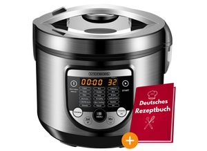 4260677792455 - Steinborg digitaler Multikocher 5L Edelstahl 900W inkl Rezeptbuch