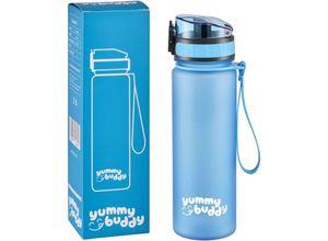 4260677793803 - yummy buddy Trinkflasche Kinder Auslaufsicher 500 ml BPA-Frei Trinkflasche Schule zum Wandern & Fitnessstudio Sport Trinkflasche mit