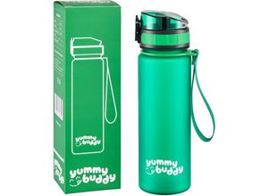 4260677793810 - yummy buddy Trinkflasche Kinder Auslaufsicher 500 ml BPA-Frei Trinkflasche Schule zum Wandern & Fitnessstudio Sport Trinkflasche mit