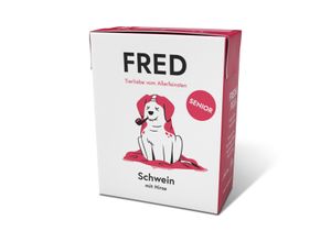 4260683141810 - Fred & Felia FRED 10x390g SENIOR Schwein