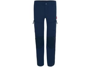 4260684075589 - TROLLKIDS - Zip-Off Hose NORDFJORD Slim Fit in navy Gr134
