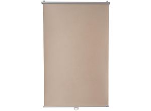 4260685144246 - Springrollo K-HOME Anna Rollos Gr 200 cm 80 cm beige (sahara grau weiß) Verdunkelungsrollos