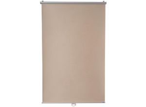 4260685144253 - Springrollo K-HOME Anna Rollos Gr 200 cm 90 cm beige (sahara grau weiß) Verdunkelungsrollos