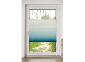 4260685145618 - K-HOME Plissee »Farbverlauf Sunrise« Lichtschutz ohne Bohren verspannt