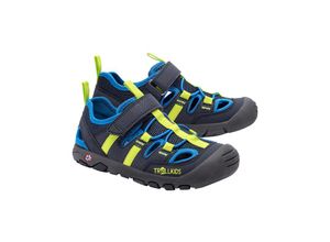 4260687260869 - TROLLKIDS - Trekking-Sandalen KROKSAND in navy lime Gr33