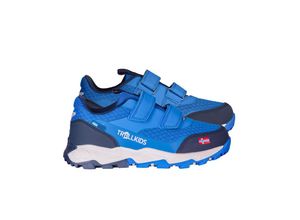 4260687262542 - TROLLKIDS - Trekkingschuhe KIDS PREIKESTOLEN in medium blue navy Gr28