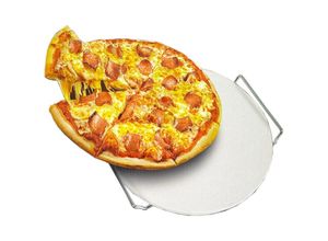 4260687430941 - - Pizza Steinplatte Ø33cm inkl Metallgestell-MPZ033