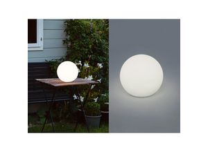 4260688150152 - 2er SET Outdoor LED Kugel Tischleuchte mit Akku per USB aufladbar Weiß Ø 25cm