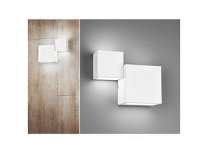 4260688151678 - Leuchten - Flache led Wandleuchte 2er Set Up and Down Light Weiß matt in 3 Stufen dimmbar